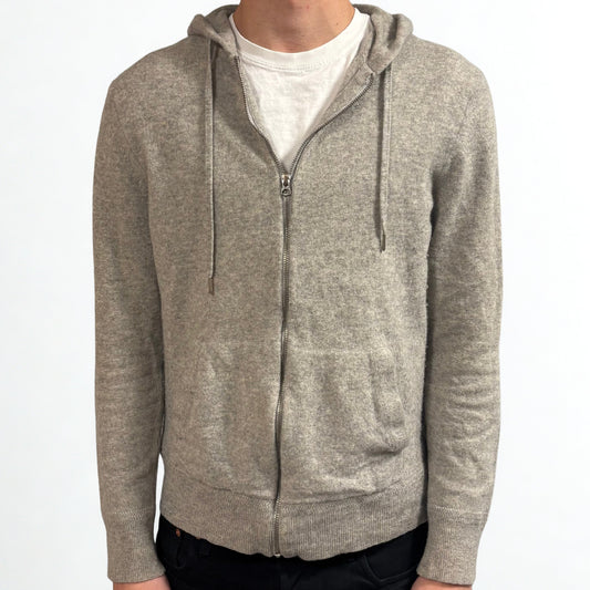 Burberry Kashmir Zip-Hoodie