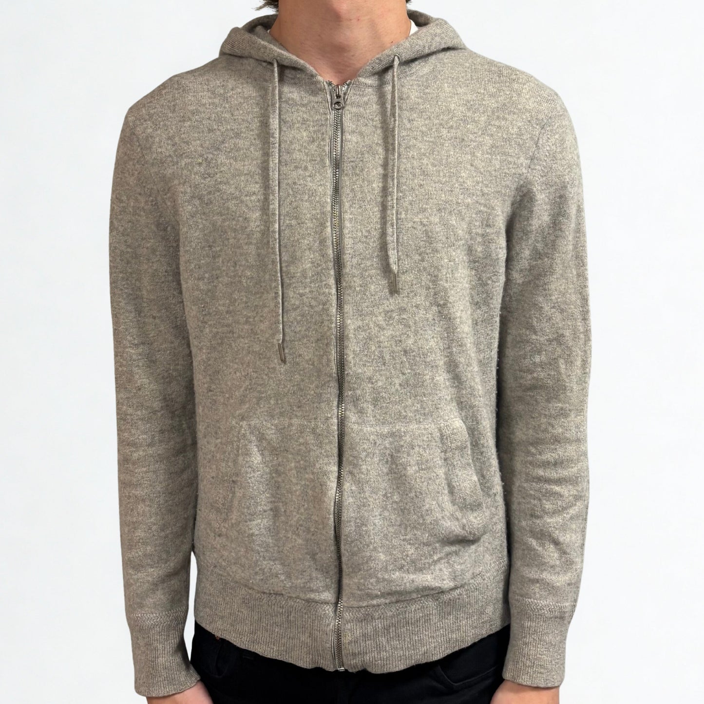 Burberry Kashmir Zip-Hoodie