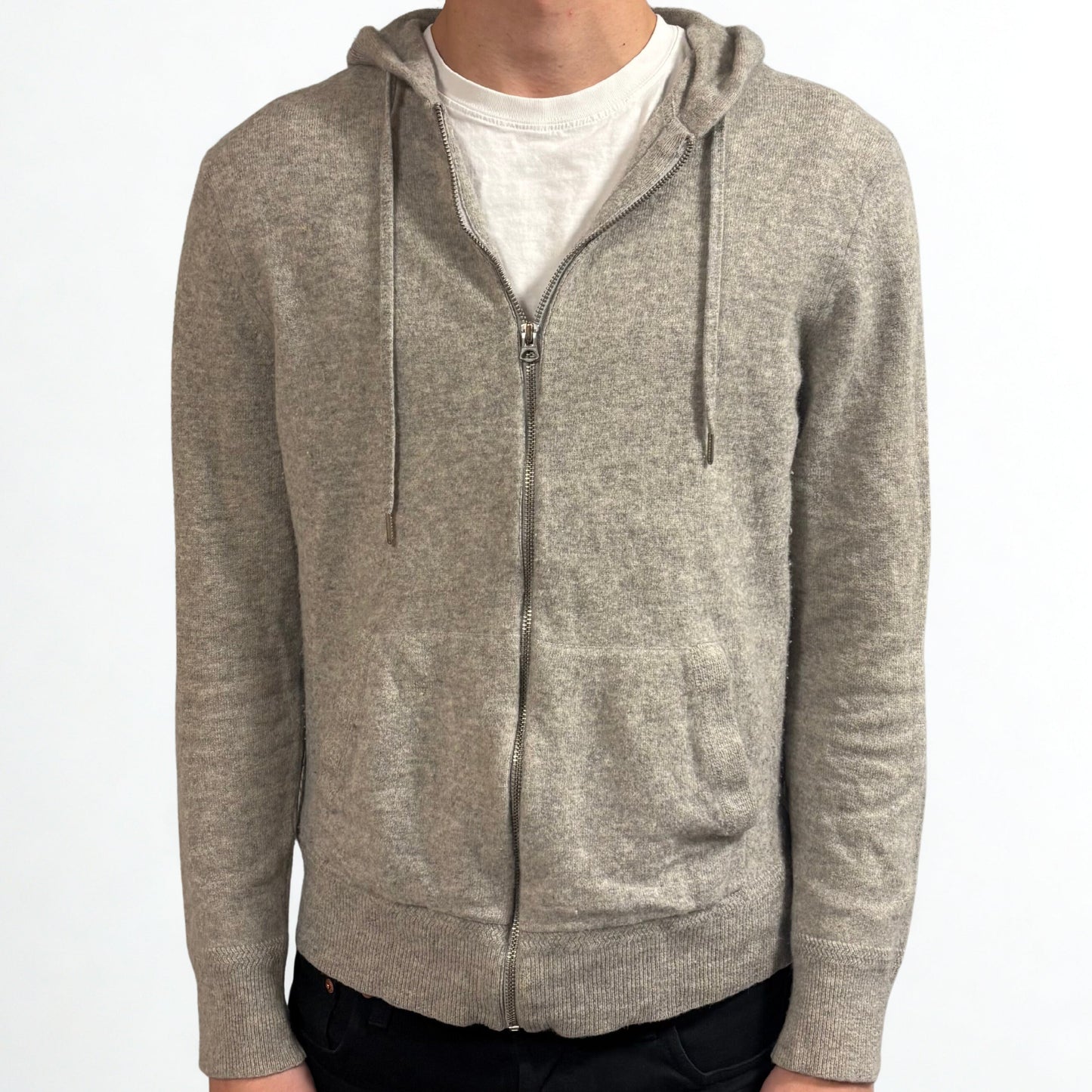 Burberry Kashmir Zip-Hoodie