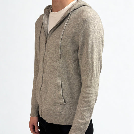 Burberry Kashmir Zip-Hoodie